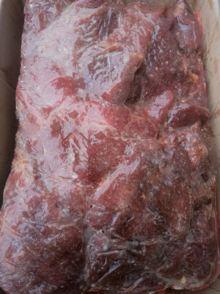 фотография продукта Блочная замороженная говядина Вышка